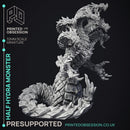 Half Snake Hydra - Large Creature - PRESUPPORTED - 32mm scale