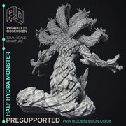Half Snake Hydra - Large Creature - PRESUPPORTED - 32mm scale - Only-Games