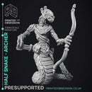 Half Snake Forgotten Tribe Pack - 6 Models - PRESUPPORTED - 32mm scale