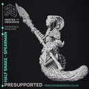 Half Snake Abomination - Spearsnake - 32mm - PRESUPPORTED - D&D