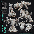 Halloween Pack - 7 Presupported Models - 32mm scale