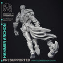Hammer Archon - Celestial Construct - PRESUPPORTED - Heaven Hath No fury - 32 mm scale