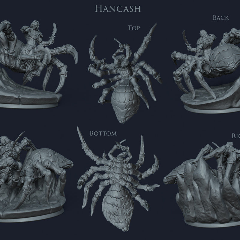 Hancash The Blade - Silkstalker - STL only - Only-Games