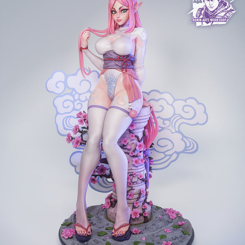 Hanny Bunny - 75mm and 120mm Pin-Up Figure (NSFW) - STL only - Only-Games