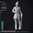 Hansel & Gretel - 2 Models -  PRESUPPORTED - Illustrated and Stats - 32mm scale