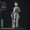 Hansel & Gretel - 2 Models -  PRESUPPORTED - Illustrated and Stats - 32mm scale