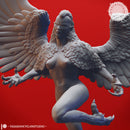 Flying Harpy - Tabletop Miniature (Pre-Supported)
