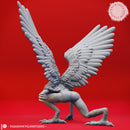 Harpy Mob - Tabletop Miniature (Pre-Supported)