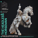 Headless horseman - Undead Rider - PRESUPPORTED - 32mm scale