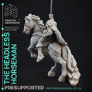 Headless horseman - Undead Rider - PRESUPPORTED - 32mm scale