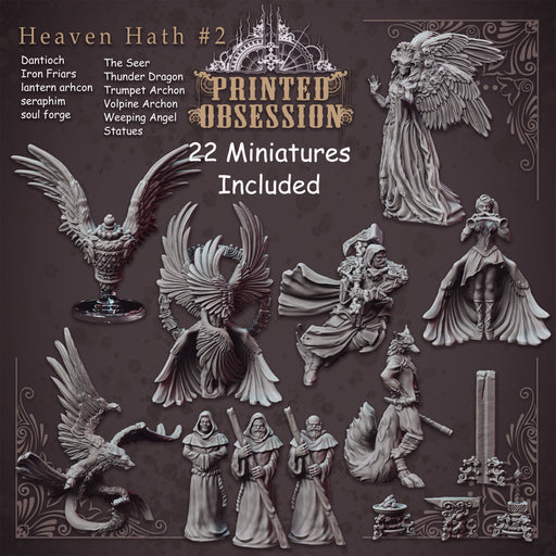 Heaven Hath No Fury - Pack 2 - 32 mmm scale miniatures [Pre-supported] - Only-Games