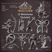 Heaven Hath No Fury - Pack 3 - 32 mm scale miniatures [Pre-supported] - Only-Games