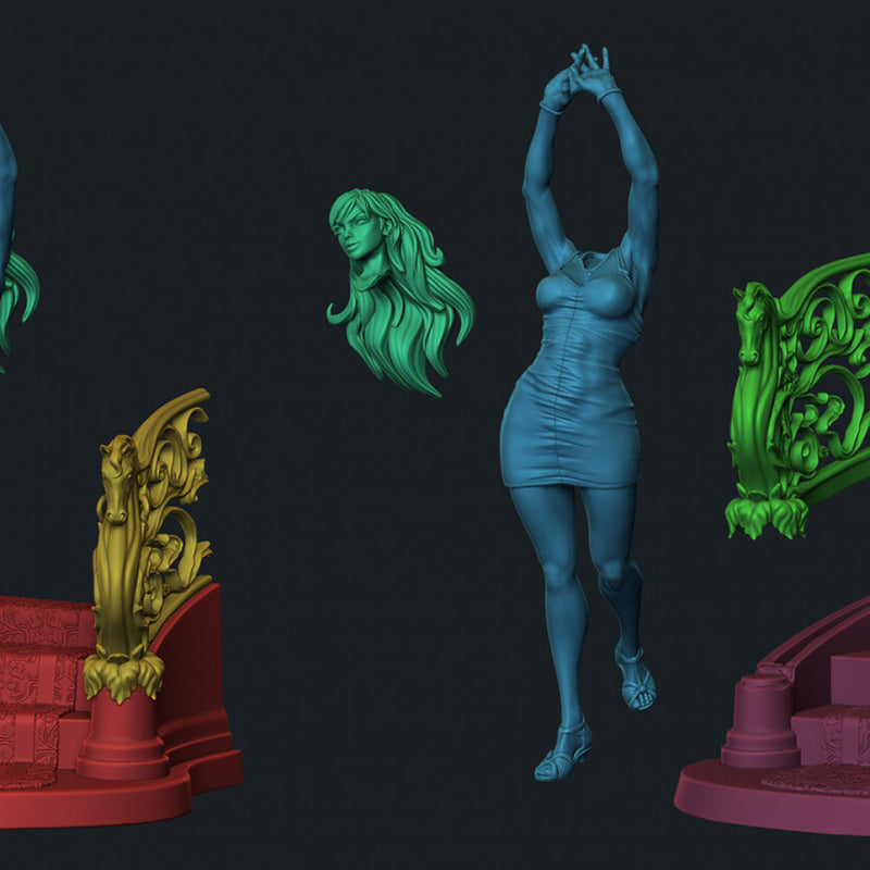 Irene Pin Up 75mm - Only-Games