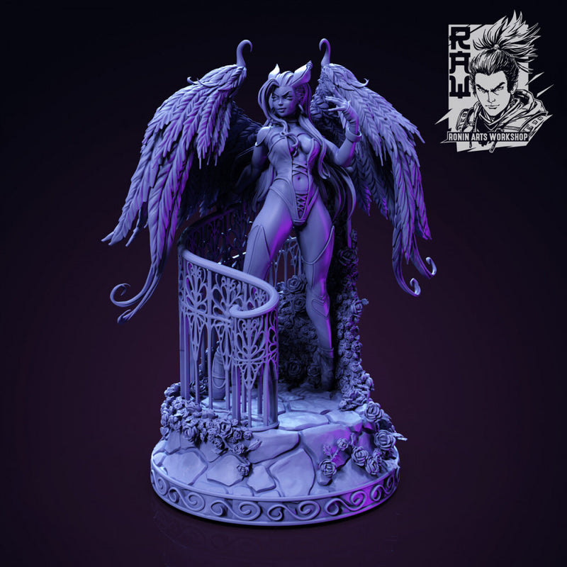 Angie Pin Up (Pose 2) 75mm Pre-Supported - STL only - Only-Games