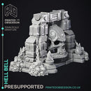 Hell Bell - Scenery - PRESUPPORTED - Hell Hath No Fury - 32mm scale