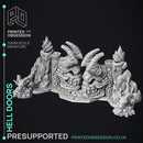 Hell Doors - Enviromental Model - PRESUPPORTED - Hell Has no Fury - 32mm Scale