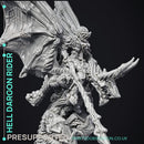 Dragon Rider - Large Dragon - PRESUPPORTED - Hell Hath No Fury - 32mm Scale