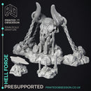 Hell Forge - Scenery - 3 Models - PRESUPPORTED - Hell Hath No Fury - 32mm Scale