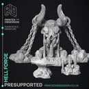 Hell Forge - Scenery - 3 Models - PRESUPPORTED - Hell Hath No Fury - 32mm Scale