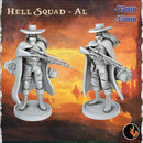 Veteran Hunter AL – Veteran Hunter - Hell Squad Veteran Hunter- 75mm + 35mm Scale
