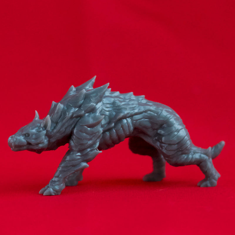 Stalking Hellhound - Tabletop Miniature (Pre-Supported)