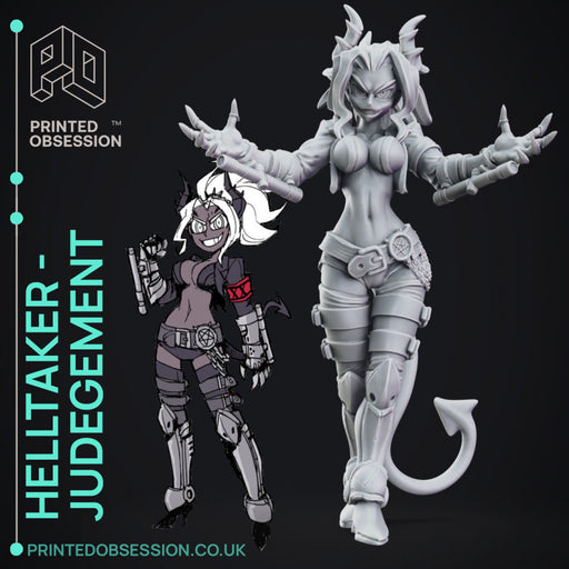 Helltaker - Judgement - 25cm - Fanart - Only-Games