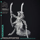 Hexanaga - Large Demon - PRESUPPORTED - Hell Hath No Fury - 32mm scale
