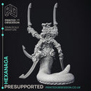 Hexanaga - Large Demon - PRESUPPORTED - Hell Hath No Fury - 32mm scale