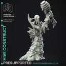 Hive Construct - Bee hive monster -  PRESUPPORTED - Illustrated and Stats - 32mm scale