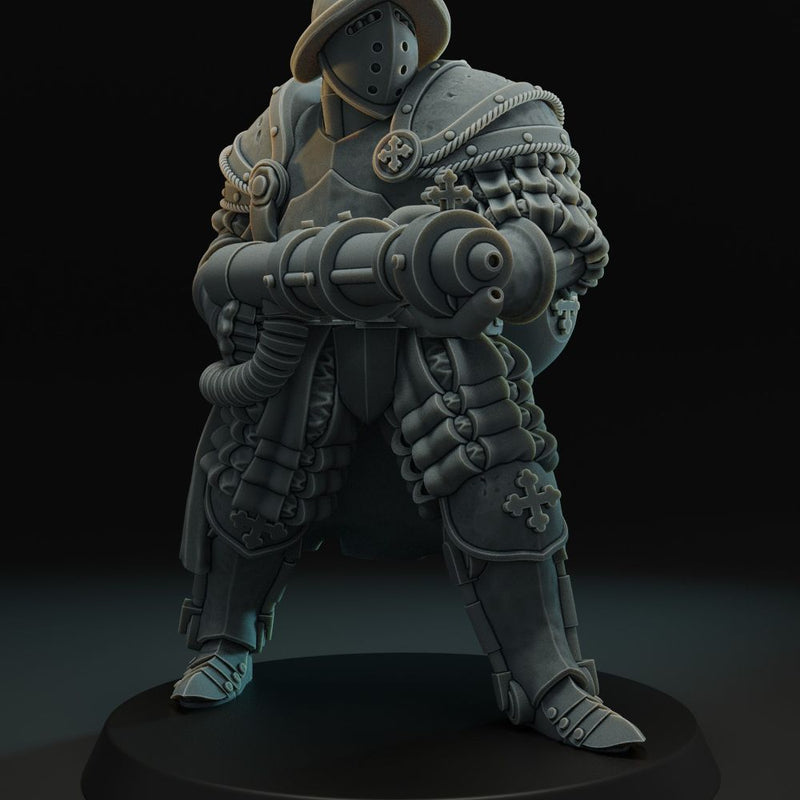 Heavy Infantry with flamethrower