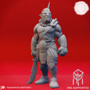 Hobgoblin Halberdier - Book of Beasts - Tabletop Miniatures (Pre-Supported)