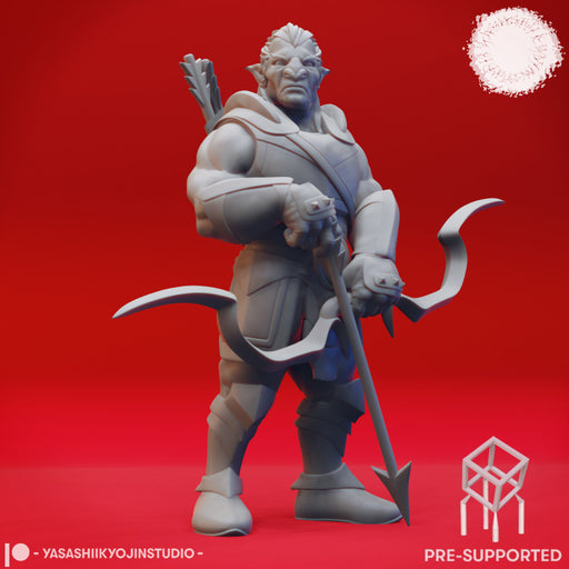 Hobgoblin Archer - Book of Beasts - Tabletop Miniatures (Pre-Supported) - Only-Games