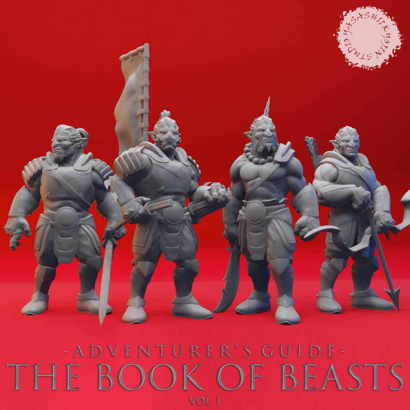 Hobgoblin Warband - Book of Beasts - Tabletop Miniatures (Pre-Supported)