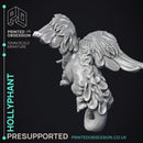 Hollyphant - Celestial Creature - PRESUPPORTED - Heven Hath no Fury - 32mm Scale