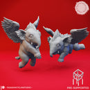 Hollyphant Pair - Tabletop Miniatures (Pre-Supported)