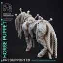 Horse Puppet - Puppet Masters Show - Pre Supported - 32mm Scale