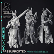 Hound Archon - Celestial - PRESUPPORTED - Heaven Hath no Fury - 32mm scale - Only-Games