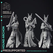 Hound Archon - Celestial - PRESUPPORTED - Heaven Hath no Fury - 32mm scale - Only-Games