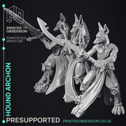 Hound Archon - Celestial - PRESUPPORTED - Heaven Hath no Fury - 32mm scale - Only-Games