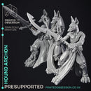 Hound Archon - Celestial - PRESUPPORTED - Heaven Hath no Fury - 32mm scale