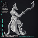 Hound Archon - Celestial - PRESUPPORTED - Heaven Hath no Fury - 32mm scale