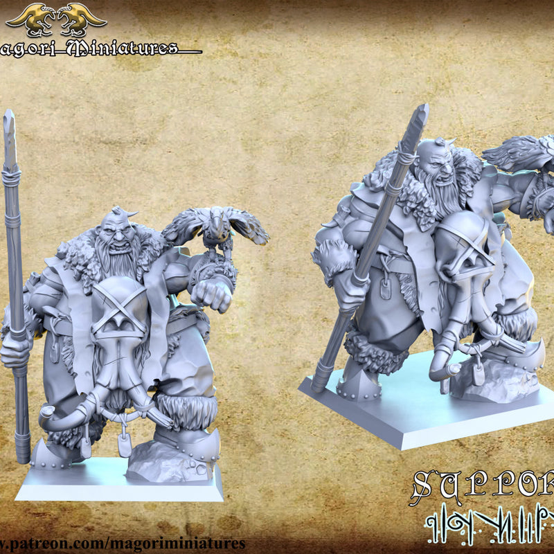 Ogre Hunter with animal companions - Only-Games