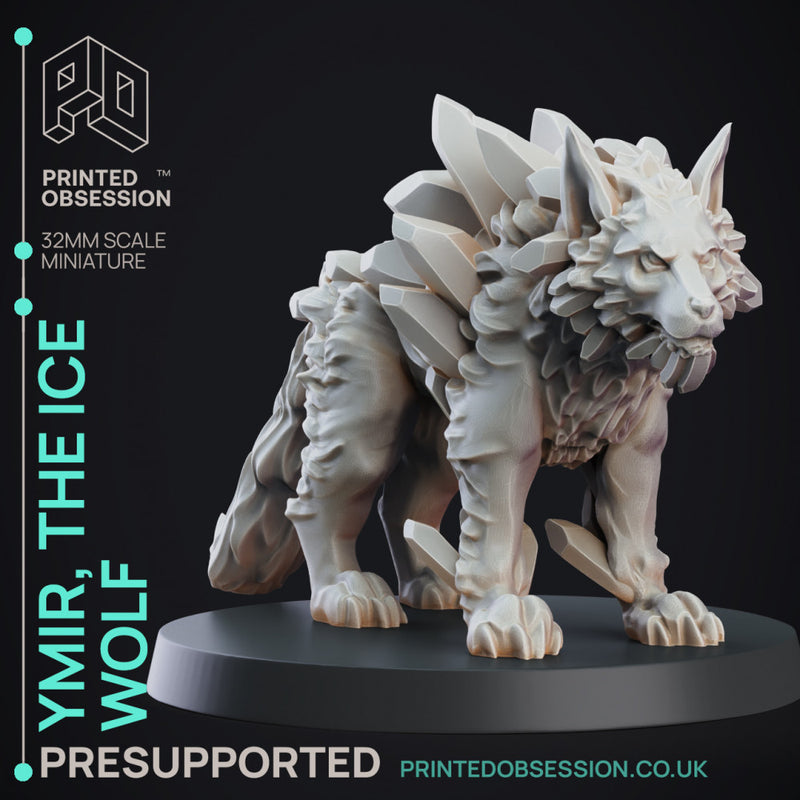 Ice Wolf - Monstrous Creature - 32mm Scale