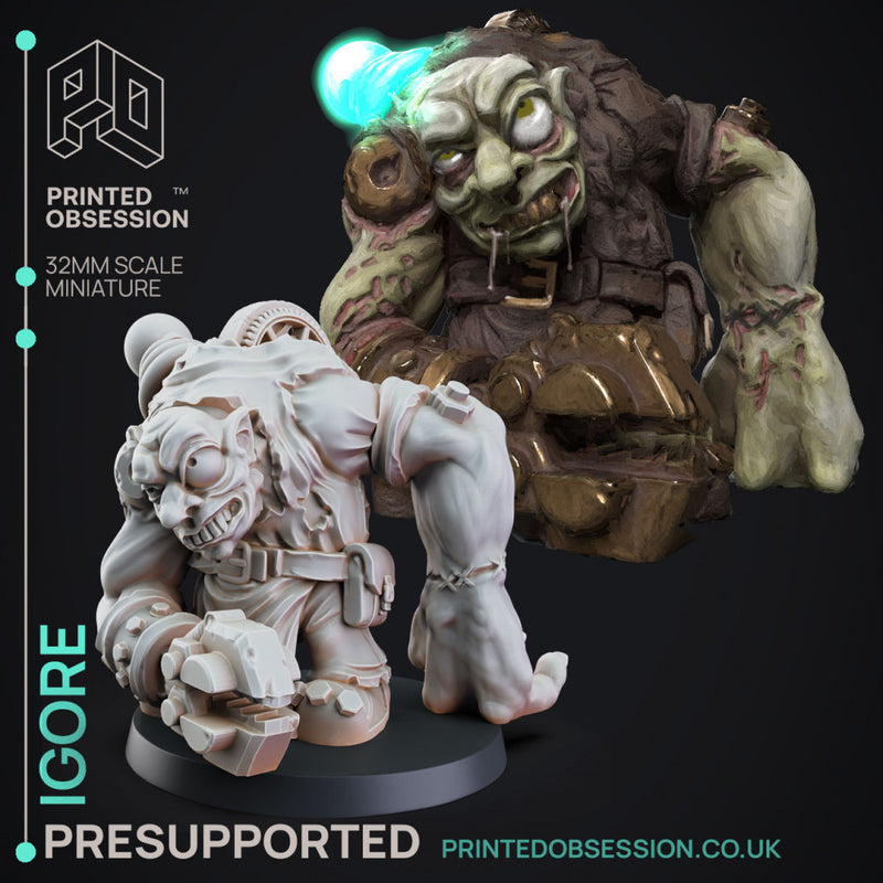 Frankensteins Monster - Pack of 14 models - PRESUPPORTED - Halloween - 32mm scale