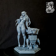 ILLYSA - Cyberpunk PinUp (NSFW) - 75mm and 120mm - STL only - Only-Games