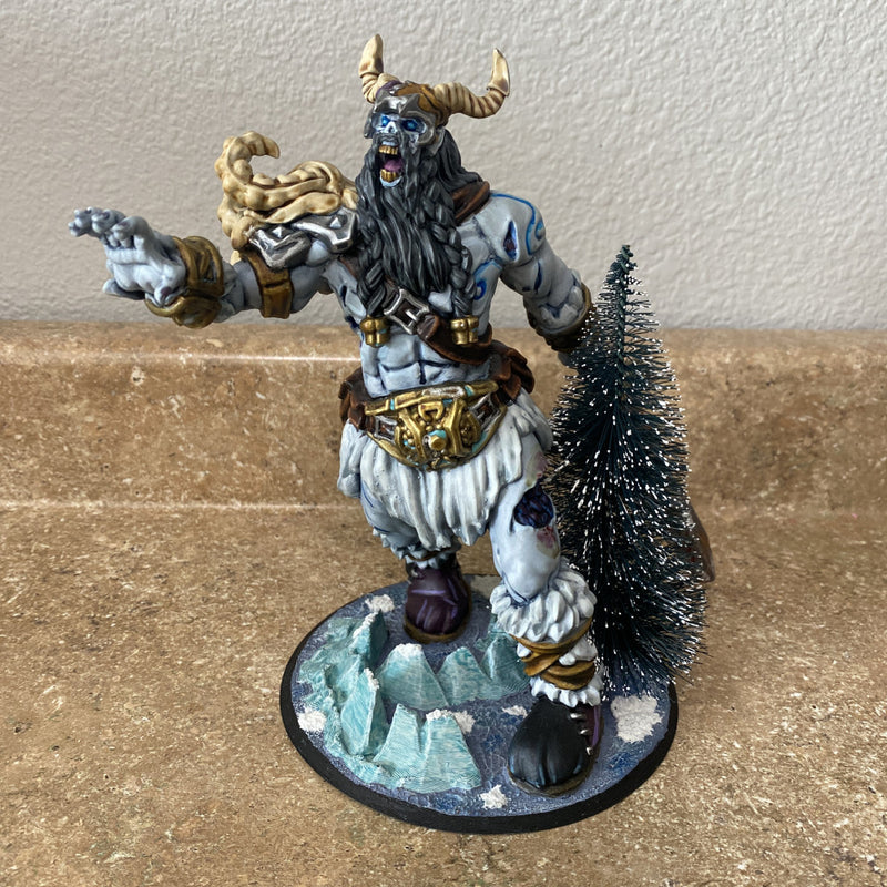 Zombie Frost Giant - Giant - PRESUPPORTED - 32mm Scale - Only-Games