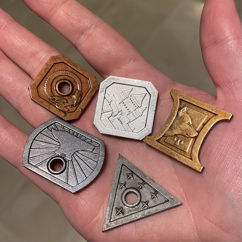 Coins - Full Size - Tabletop Props (Pre-Supported)