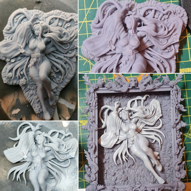 Arkilia Pin Up - 75 and 120mm (NSFW version) - STL only.´ - Only-Games