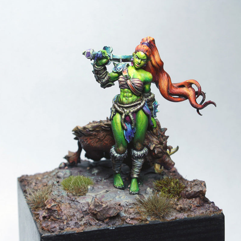 Losana - Female Orc Blademaster - STL only - Only-Games