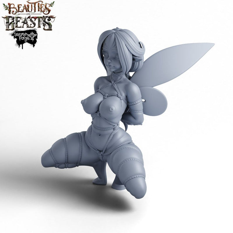 Fae Gon' Wild - Entangled by Magic - Shibari rope play bdsm inspired bound fetish fairy pinup